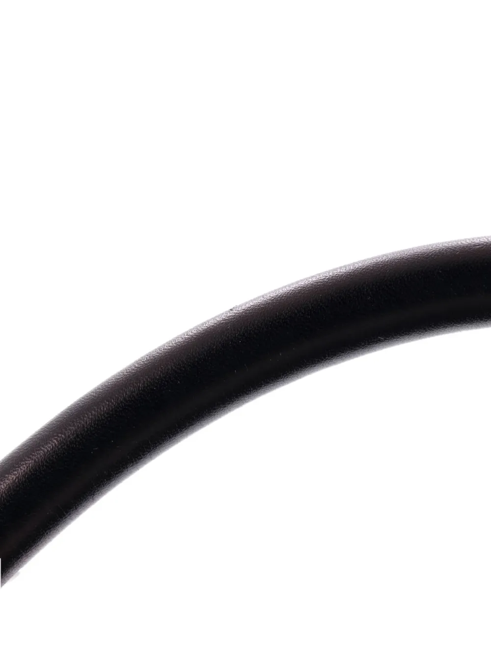 Pre-owned Celine Trapeze Bag Crocodile Embossed Leather Medium Satchel In Black