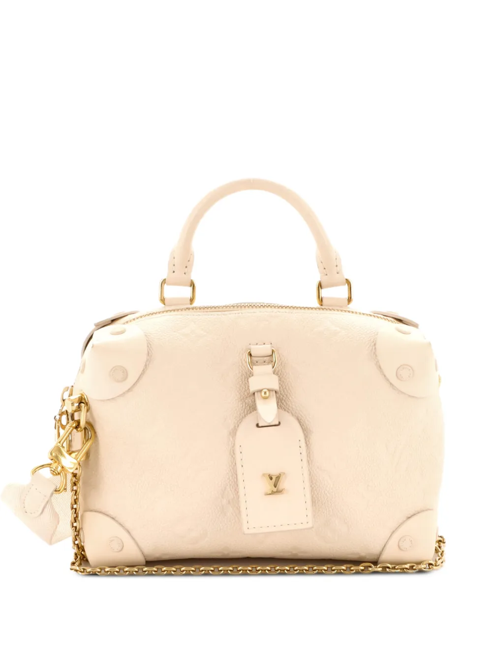 Louis Vuitton Pre-Owned Petite Malle Souple Handbag Monogram Empreinte Leather shoulder bag - Toni neutri