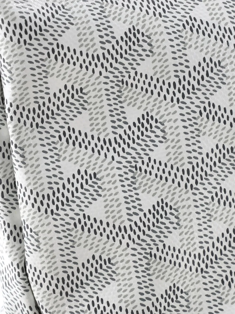 Pre-owned Goyard Saint Louis Coated Canvas Pm Tote Bag In White