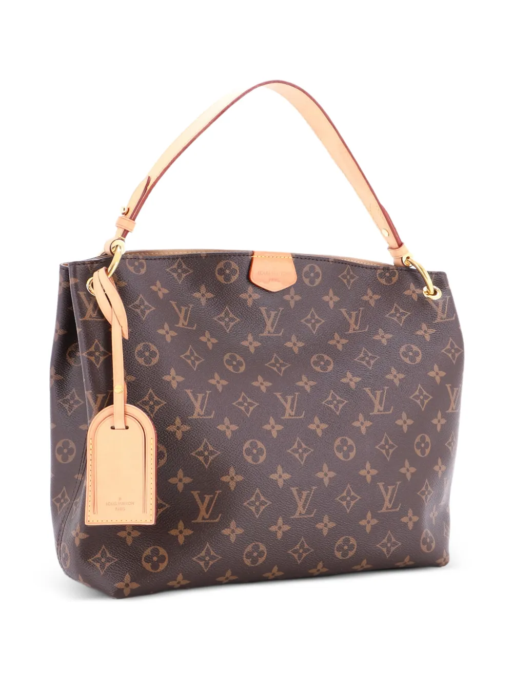 Louis Vuitton Pre-Owned Graceful Handbag Monogram Canvas PM hobo bag - Marrone