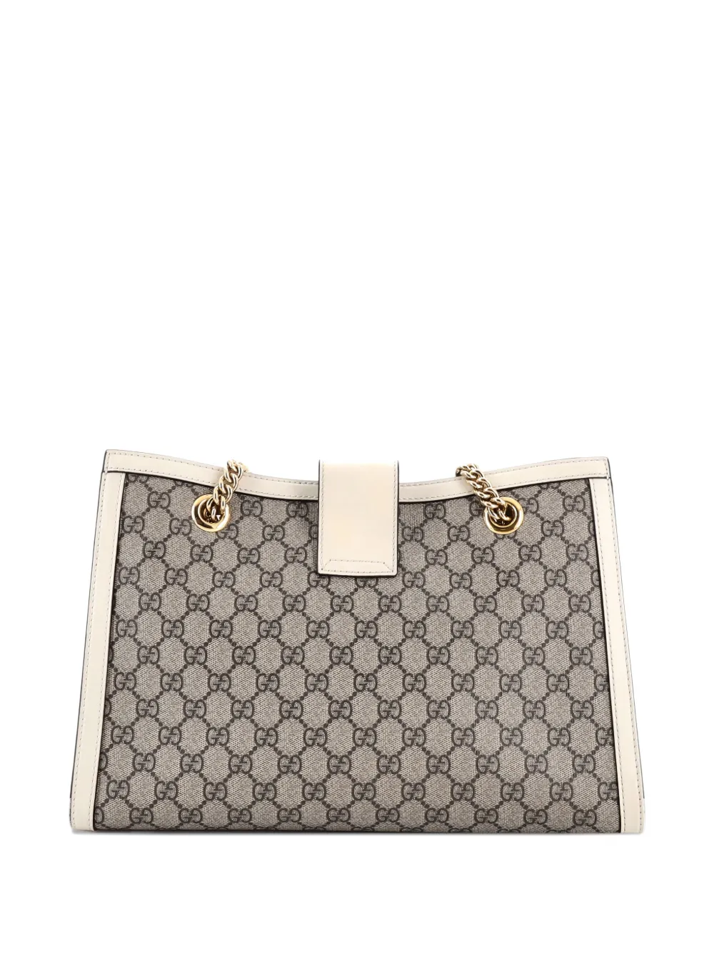 Gucci Pre-Owned Padlock Chain GG Coated Canvas with Leather Medium tote bag | Estilos de archivo | Image 2