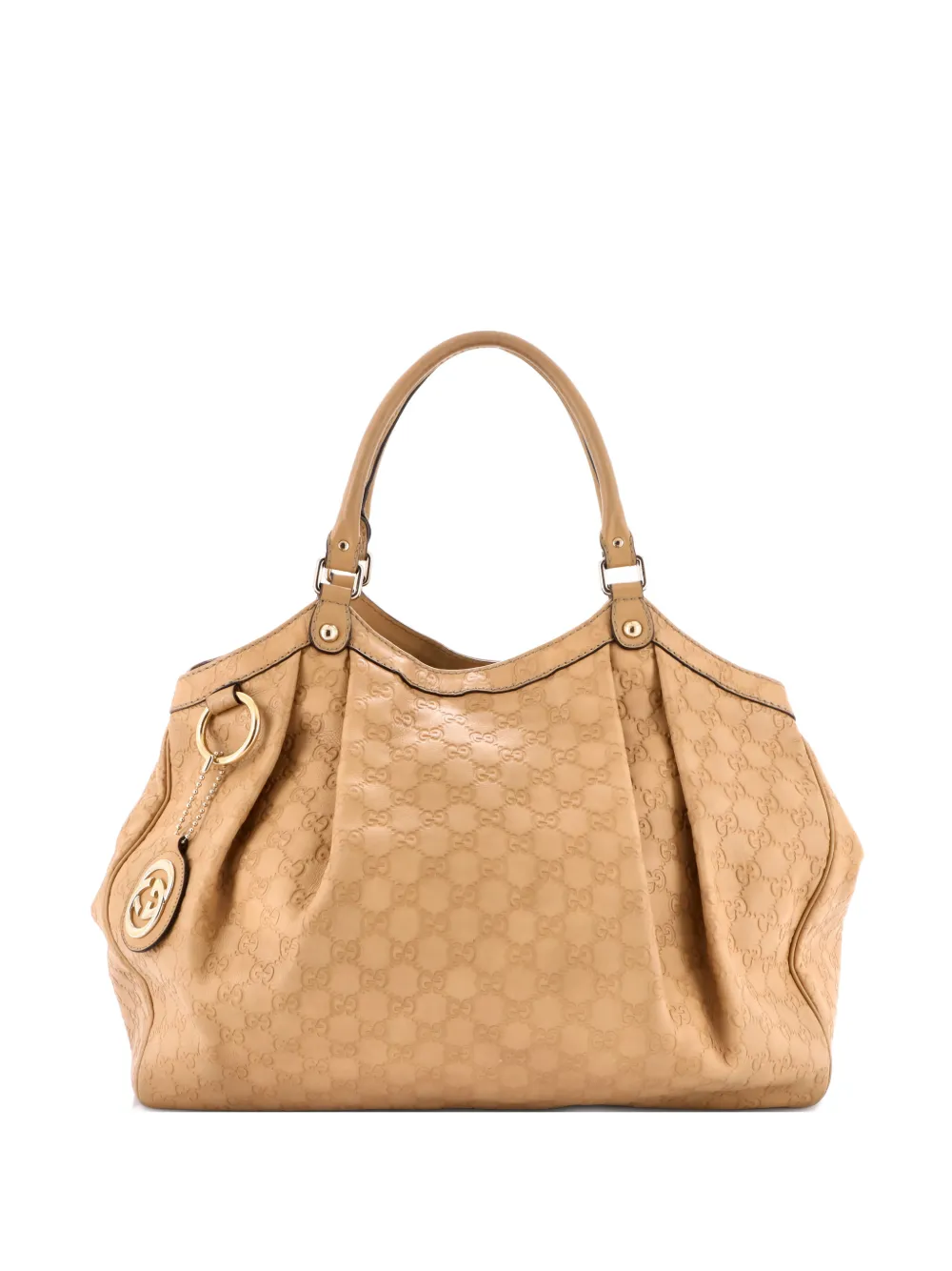 Gucci Pre-Owned Sukey Guccissima Leather Large tote bag - Nude