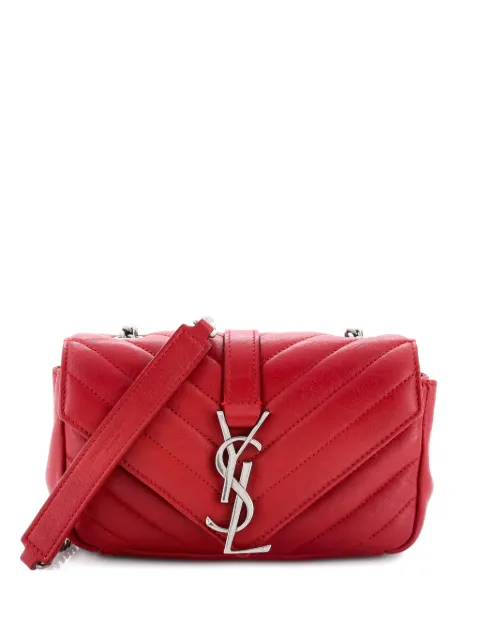 Saint Laurent Pre-Owned sac à bandoulière matelassé à motif monogrammé