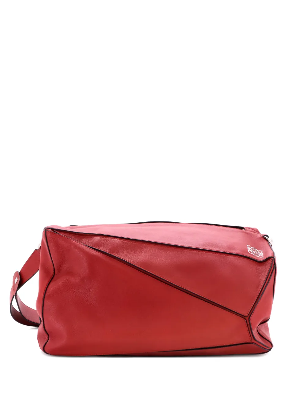 Loewe Pre-Owned Puzzle Bag Leather XL shoulder bag - Rosso