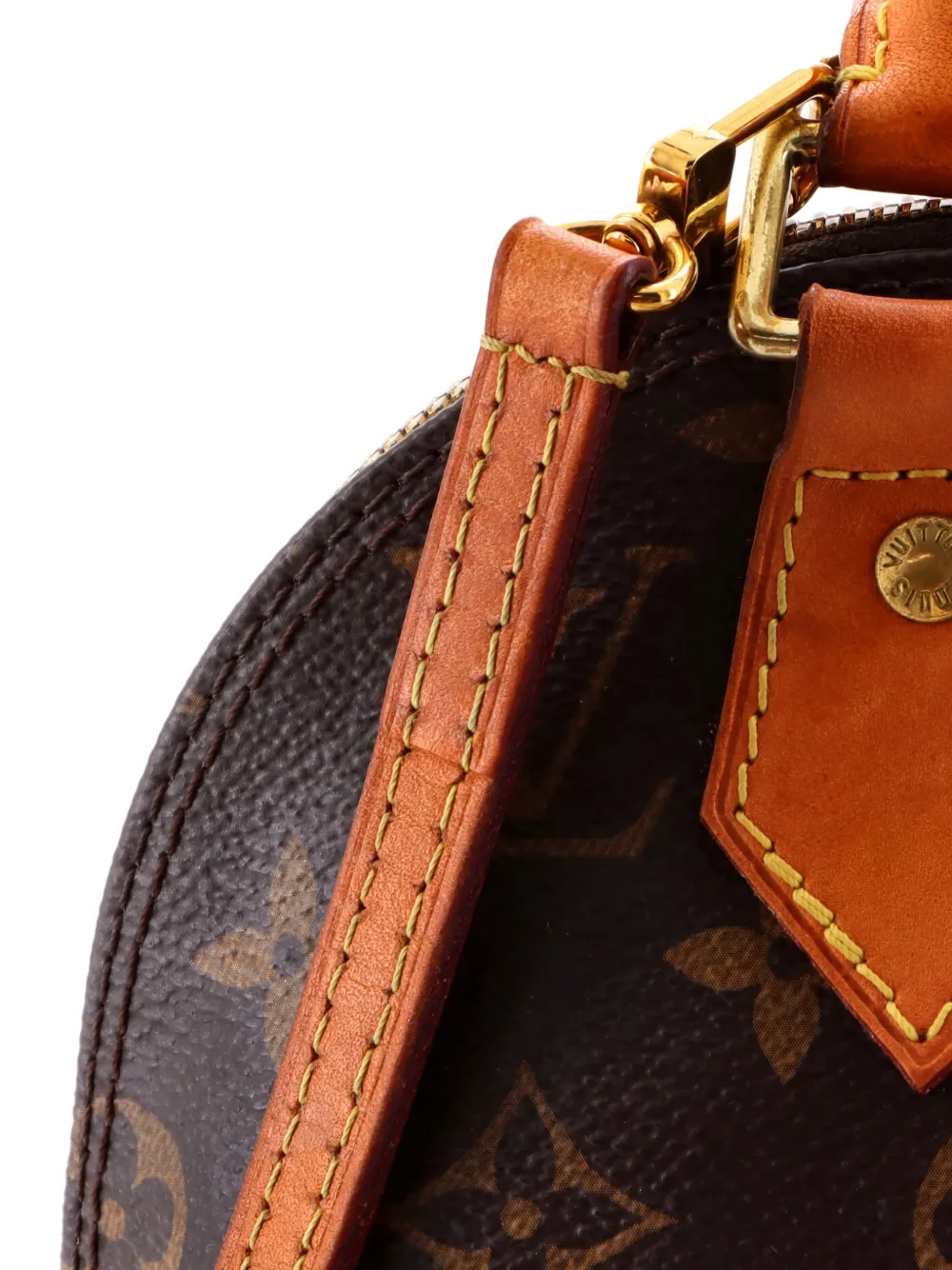 Alma Handbag Monogram Canvas BB crossbody bag
