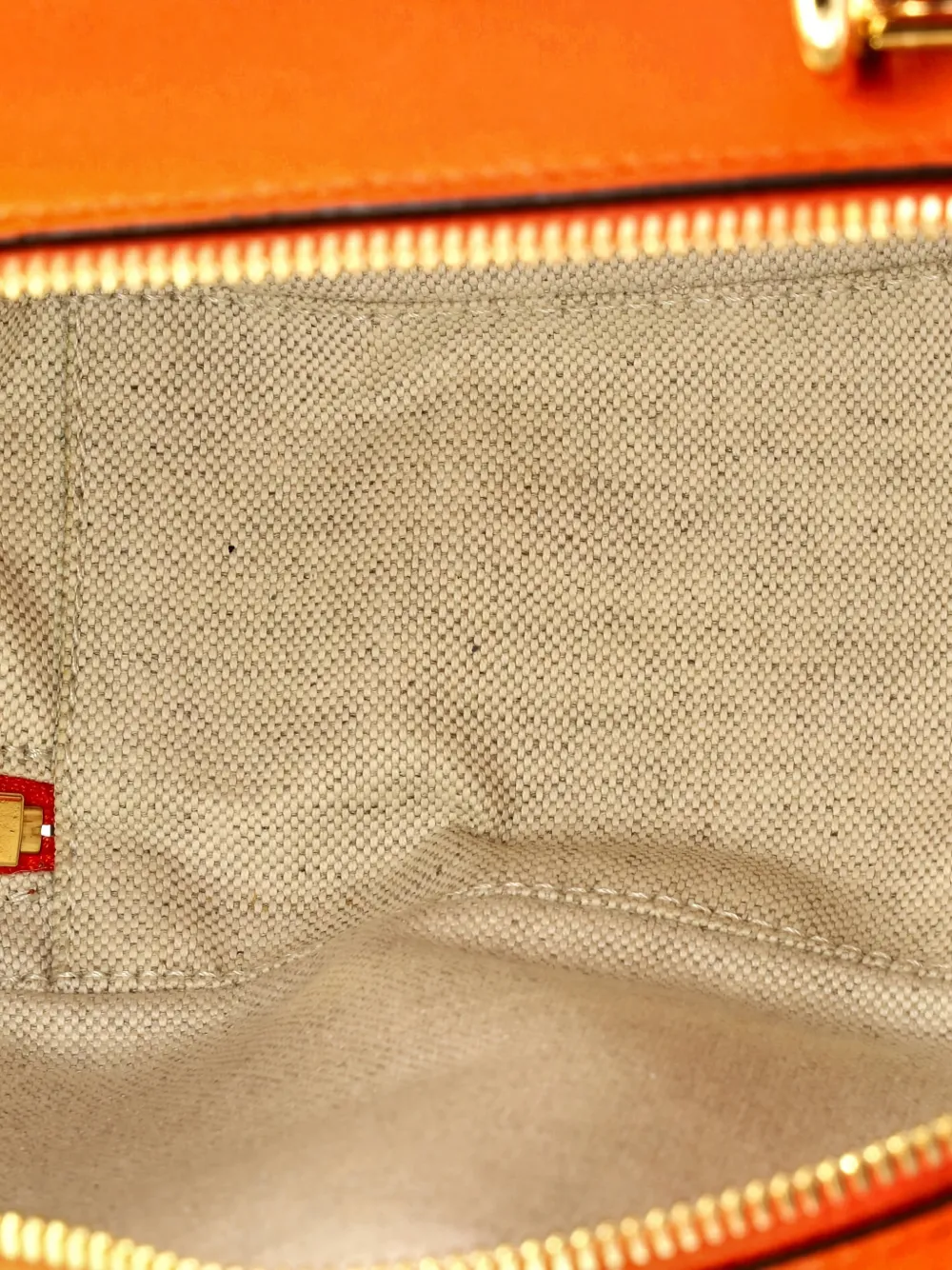 Pre-owned Gucci Blondie Nm Top Handle Shoulder Bag Diagonal Quilted Leather Satchel In Orange