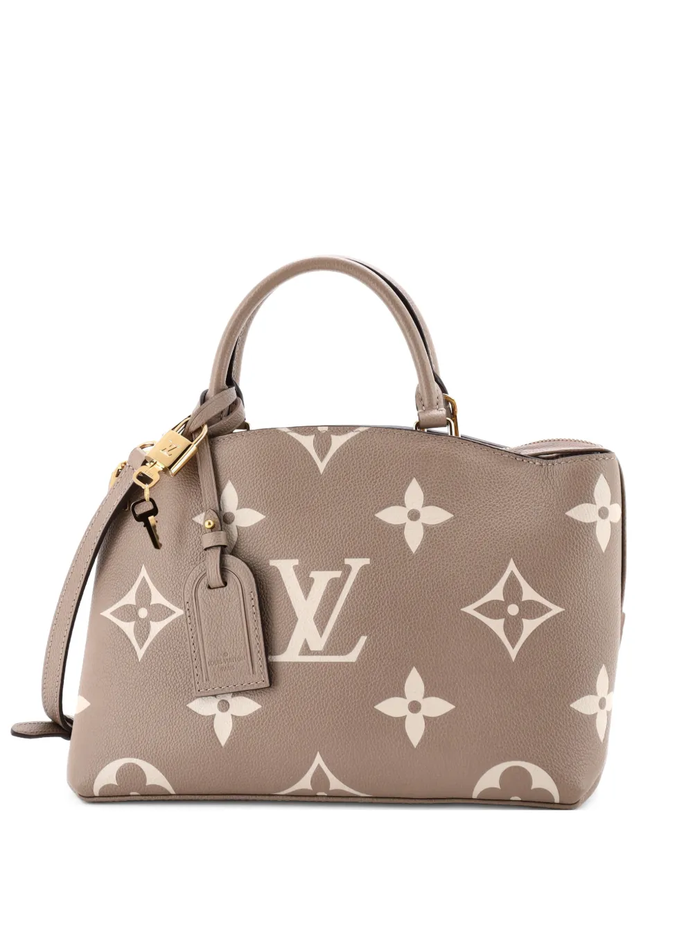 Louis Vuitton Pre-Owned Petit Palais Handbag Bicolor Monogram Empreinte Giant satchel - Neutrals