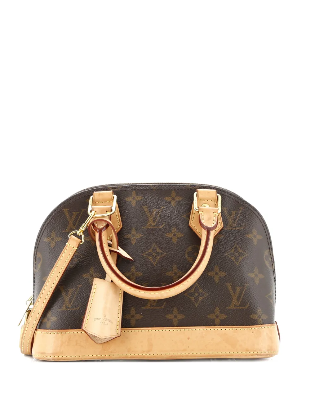Louis Vuitton Pre-Owned Alma Handbag Monogram Canvas BB crossbody bag - Marrone