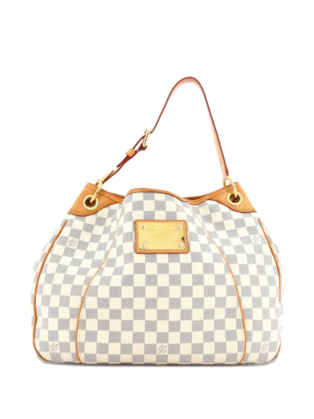 Louis Vuitton Pre-Owned Galliera Handbag Damier PM hobo bag - White