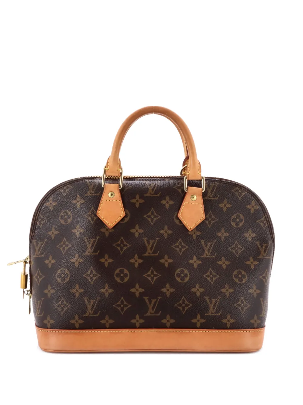 Louis Vuitton Pre-Owned Vintage Alma Handbag Monogram Canvas PM satchel - Marrone