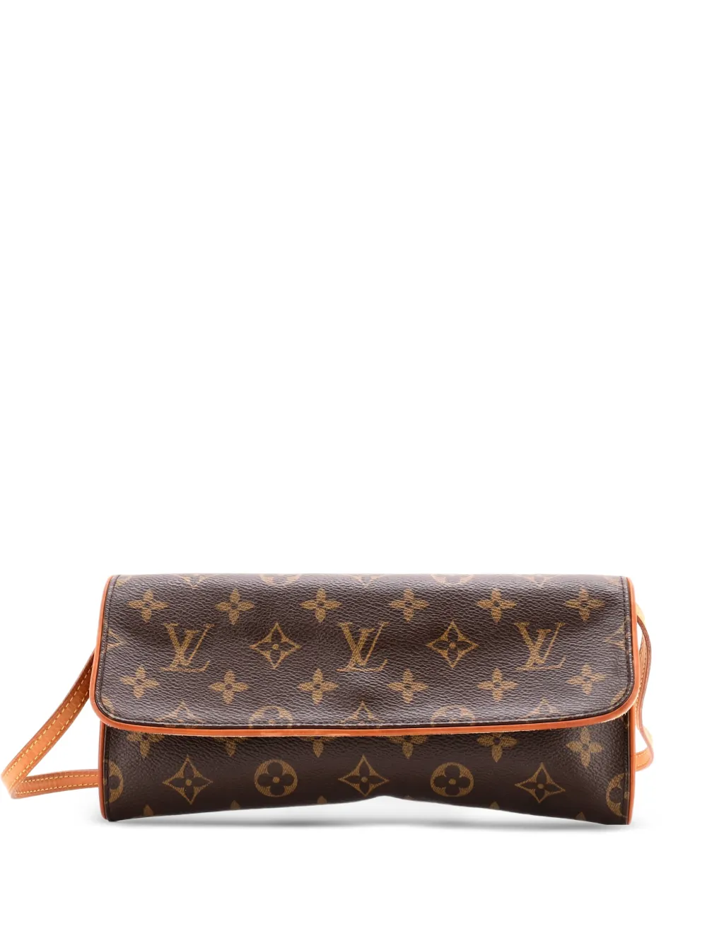 Louis Vuitton Pre-Owned Twin Handbag Monogram Canvas GM crossbody bag - Marrone