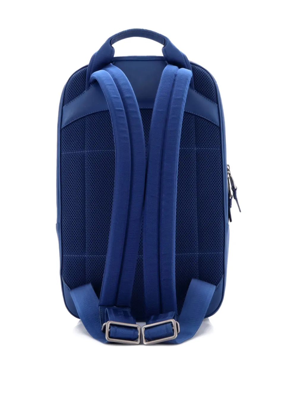 Pre-owned Louis Vuitton Michael Nm Damier Infini Leather Backpack In Blue