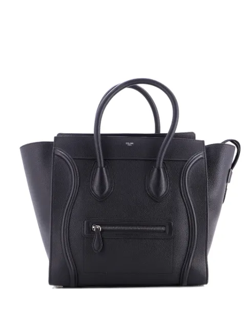 Celine Pre-Owned Luggage Bag Grainy Leather Mini tote bag