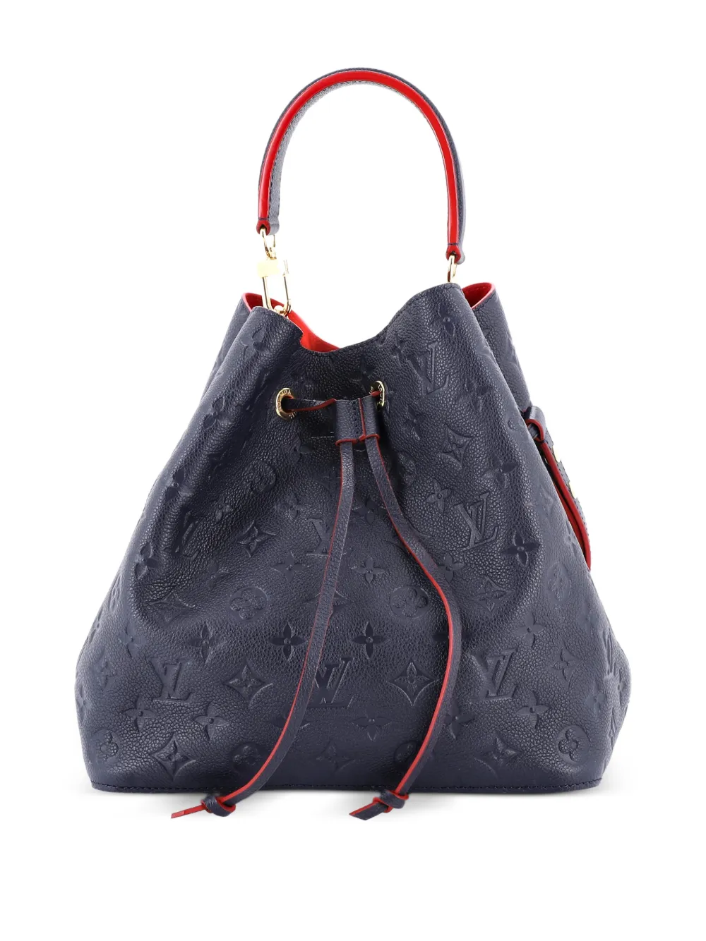 Louis Vuitton Pre-Owned NeoNoe Handbag Monogram Empreinte Leather MM bucket bag - Blu