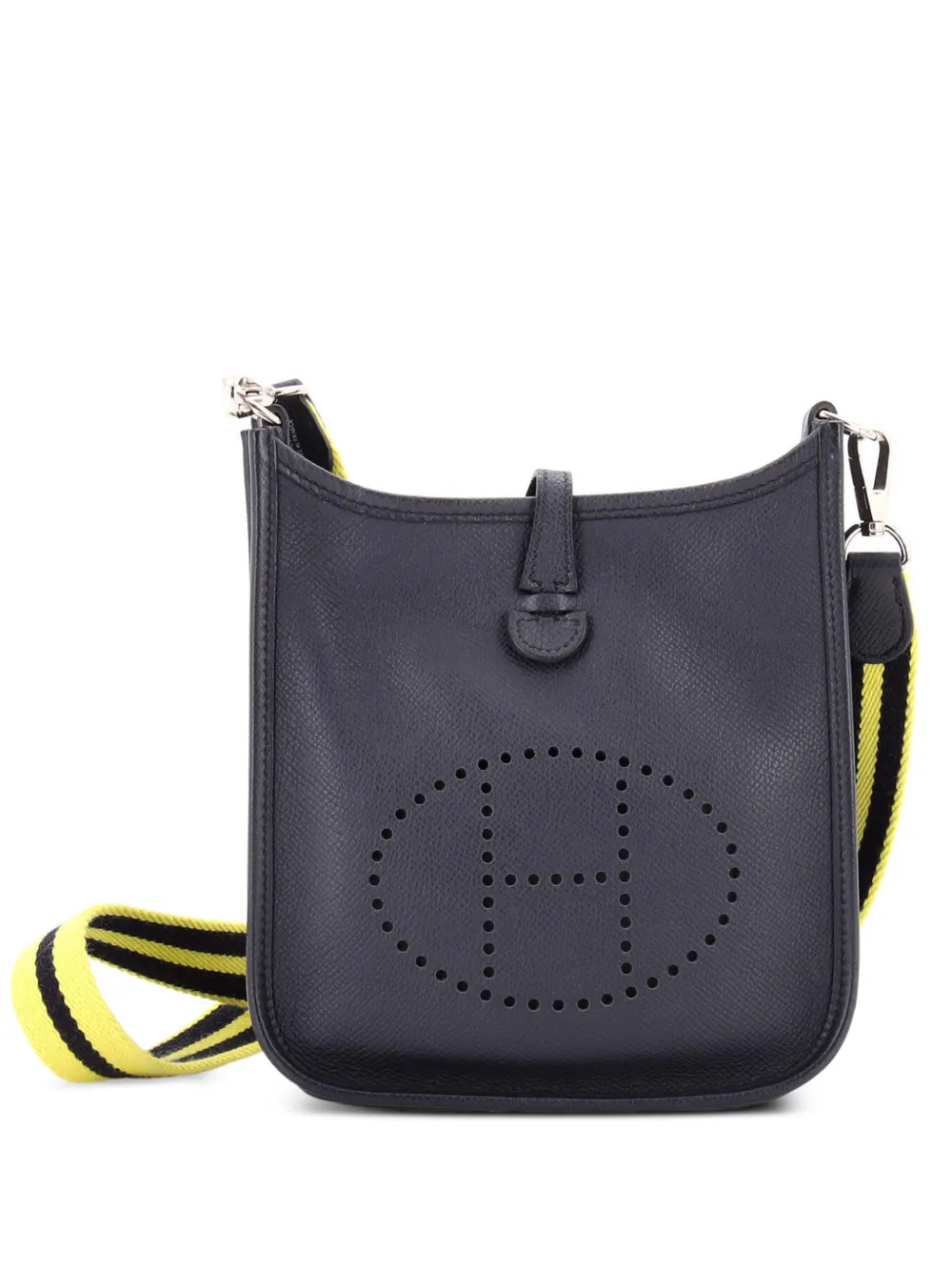 Hermès Pre-Owned Evelyne Bag Gen III Epsom TPM crossbody bag - Blu