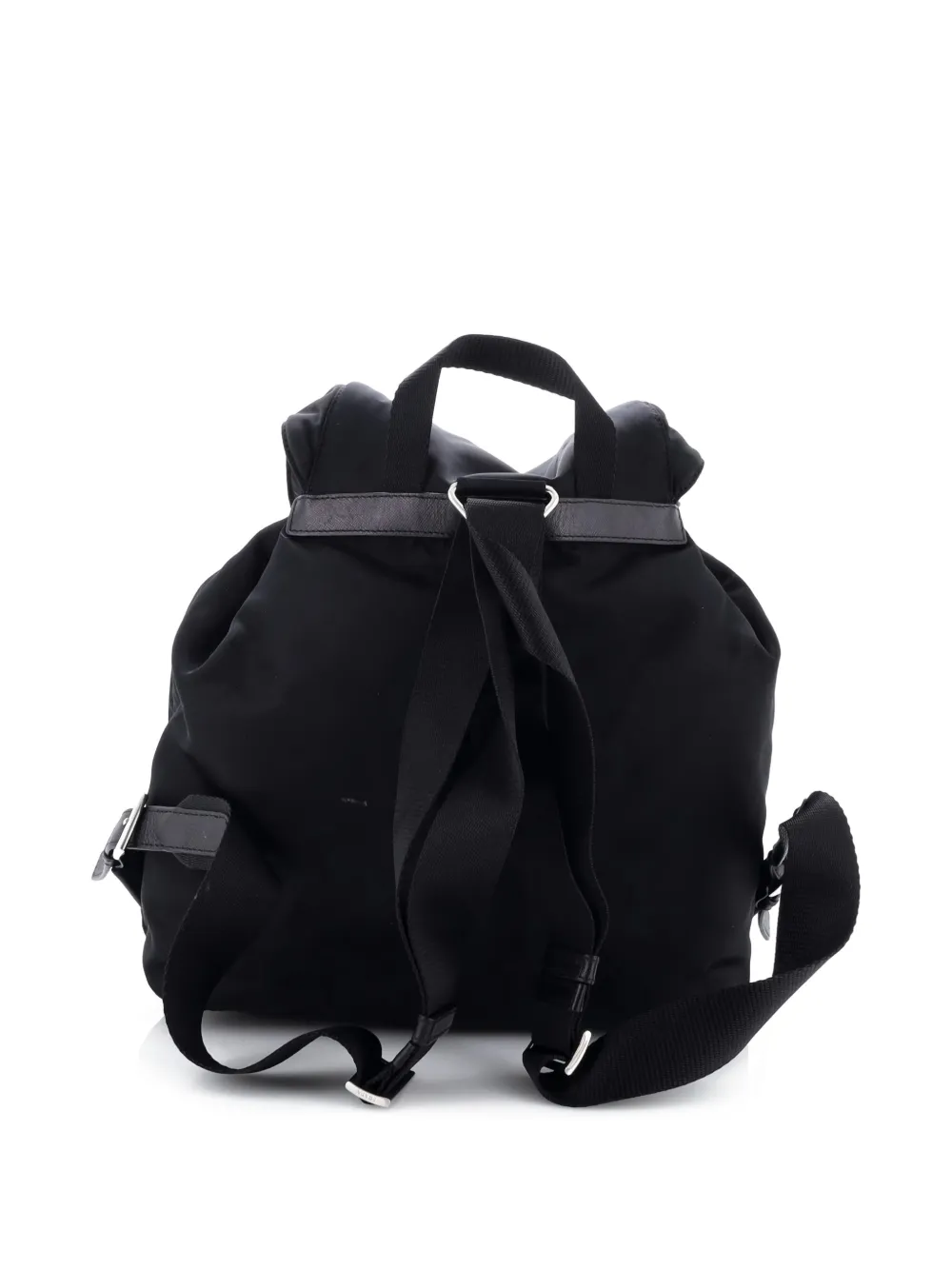 Prada Pre-Owned Vela Double Front Pocket Tessuto with Saffiano Leather Small backpack | Pre-Owned | Image 2