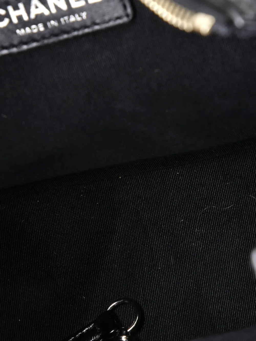 CHANEL Pre-owned Paris-hamburg Gabrielle Embroidered Wool And Calfskin Medium Hobo Bag In Black