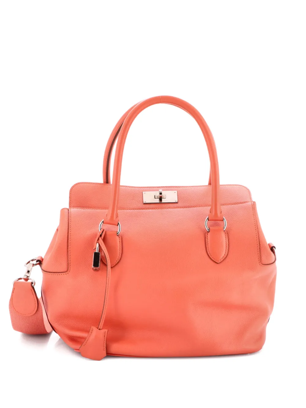 Hermès Pre-Owned Toolbox Bag Evercolor 26 satchel - Rosa