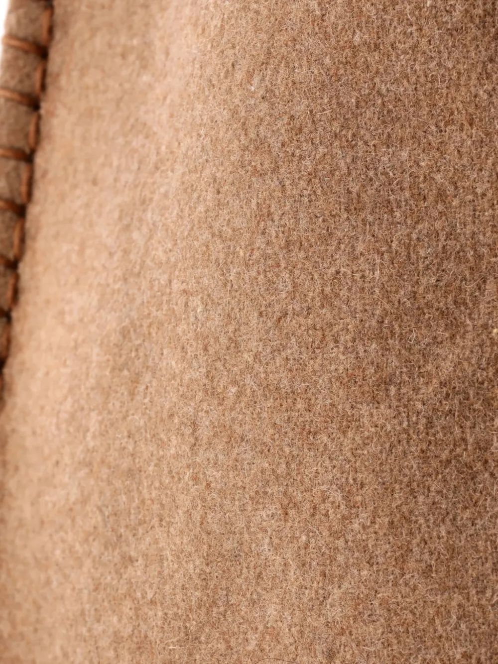 Pre-owned Fendi Way Felt Medium Tote Bag In Neutral