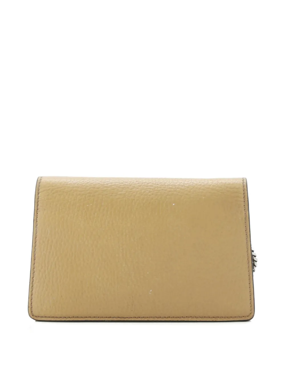 Pre-owned Gucci Dionysus Bag Leather Super Mini Clutch Bag In Brown