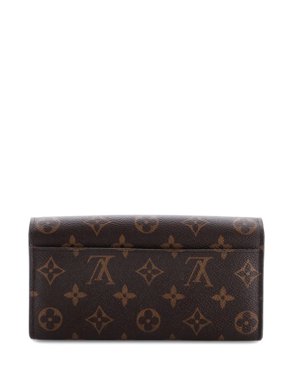 LOUIS VUITTON Pre-owned Sarah Wallet Nm Monogram Canvas Small Wallets In Brown