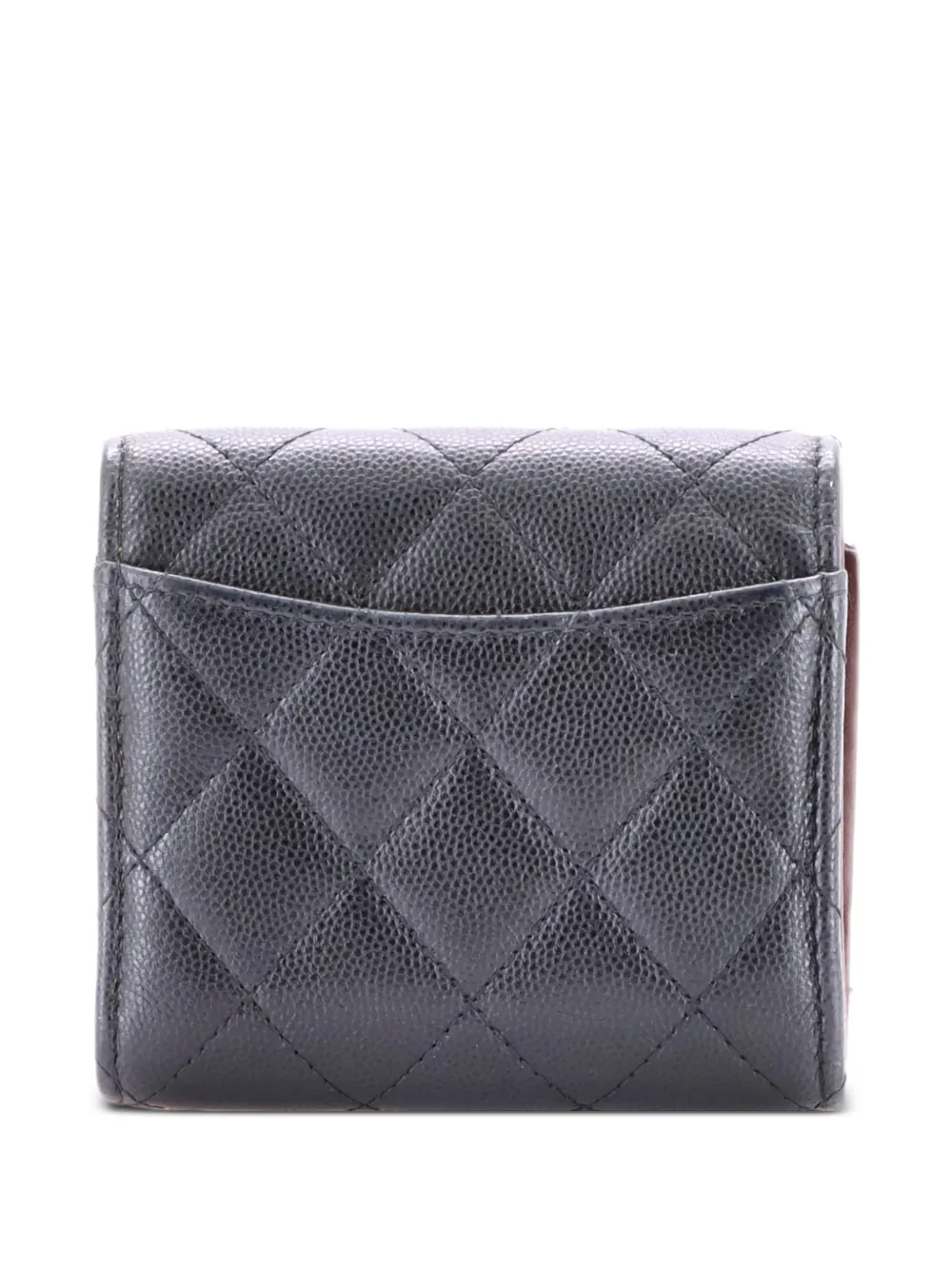 CHANEL Pre-Owned Trifold Flap Wallet Quilted Lambskin small wallets | Image 2