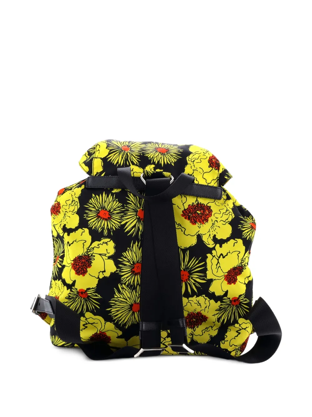 Prada Pre-Owned Double Front Pocket Printed Tessuto Medium backpack | Pre-Owned | Image 2