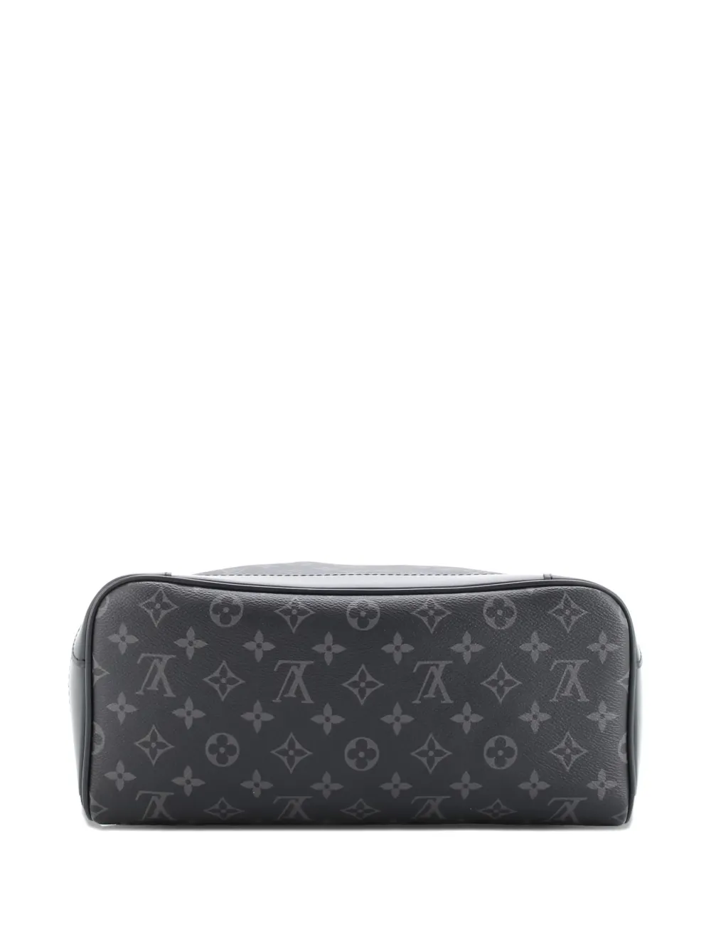 Pre-owned Louis Vuitton Steamer Monogram Eclipse Canvas Backpack In Black