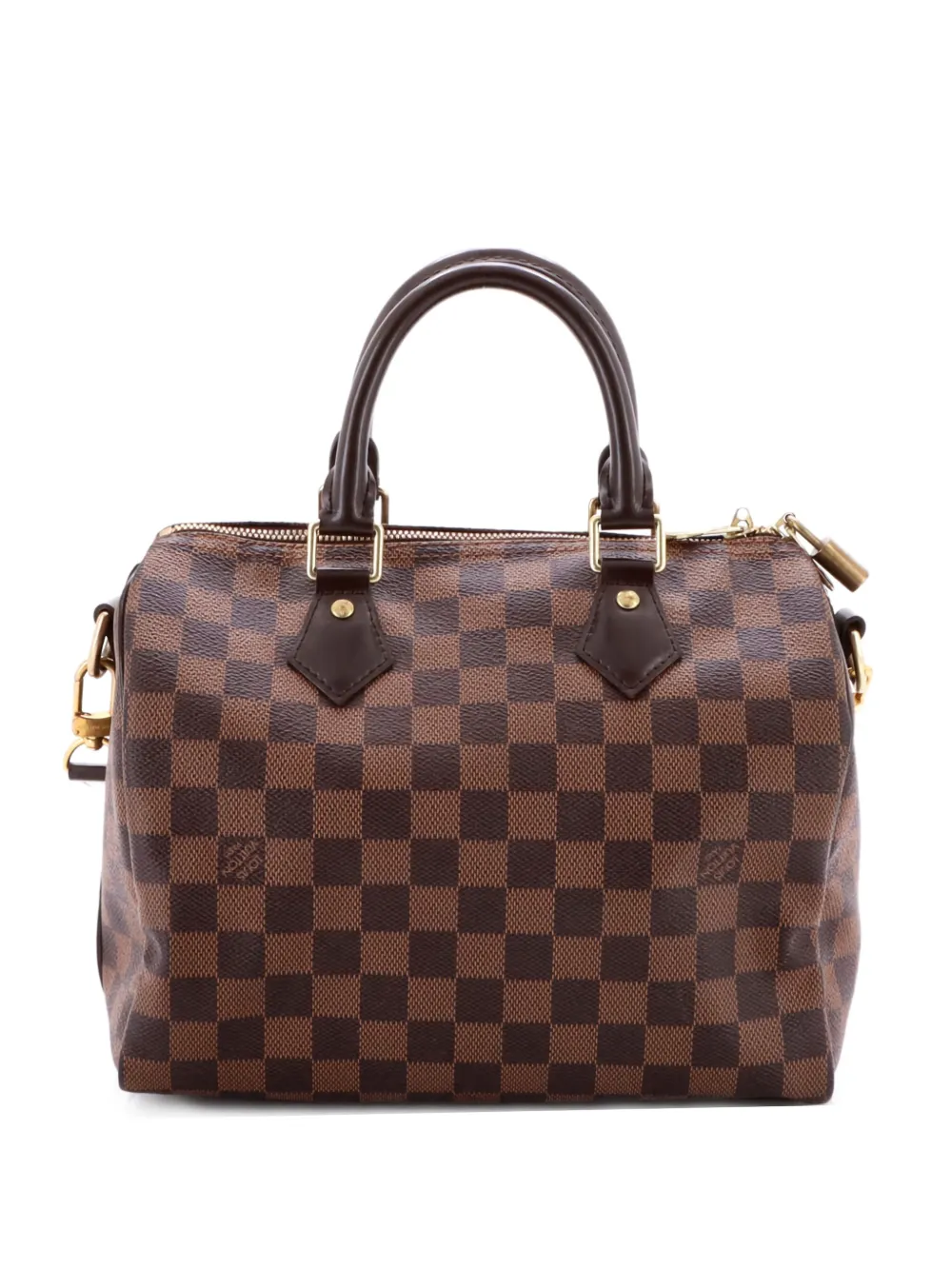 Louis Vuitton Pre-Owned Speedy Bandouliere Bag Damier 25 satchel - Marrone
