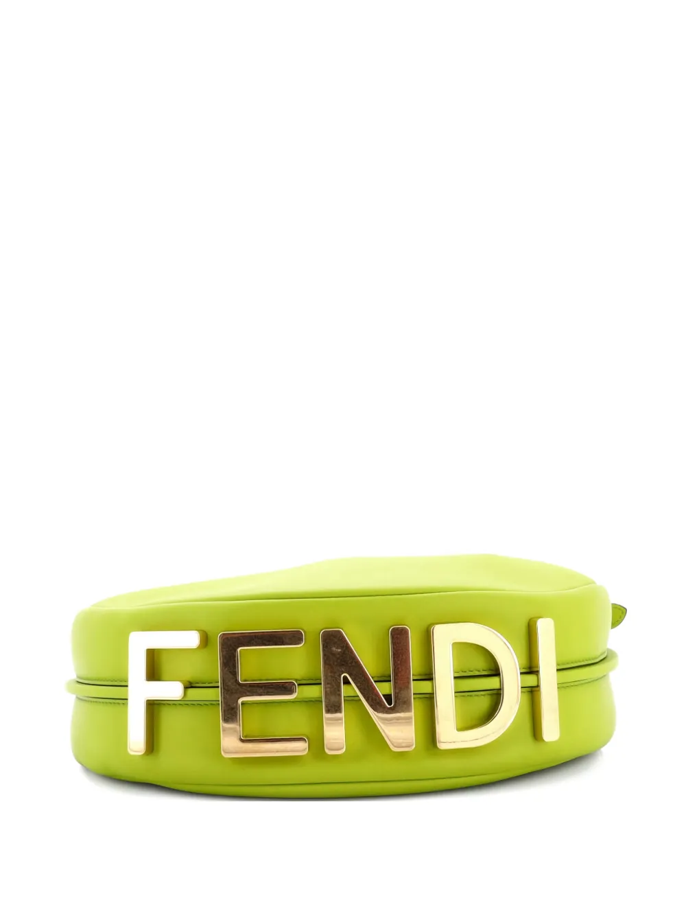 Fendi Pre-Owned Fendigraphy Bag Leather Small hobo bag - Verde