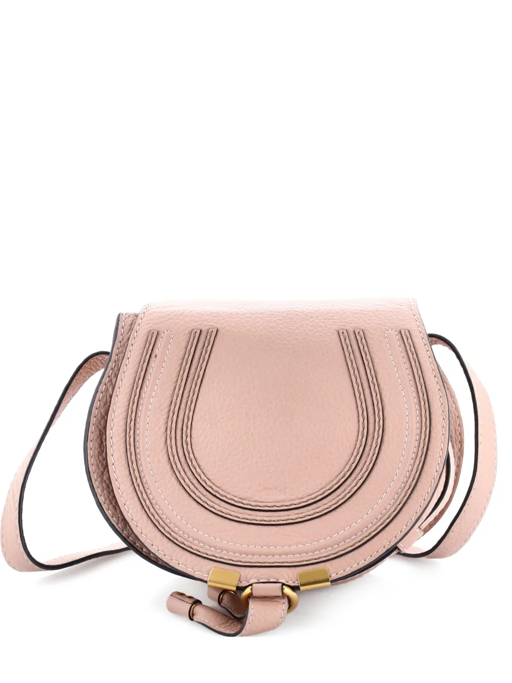 Chloé Pre-Owned Marcie Leather Small crossbody bag - Rosa