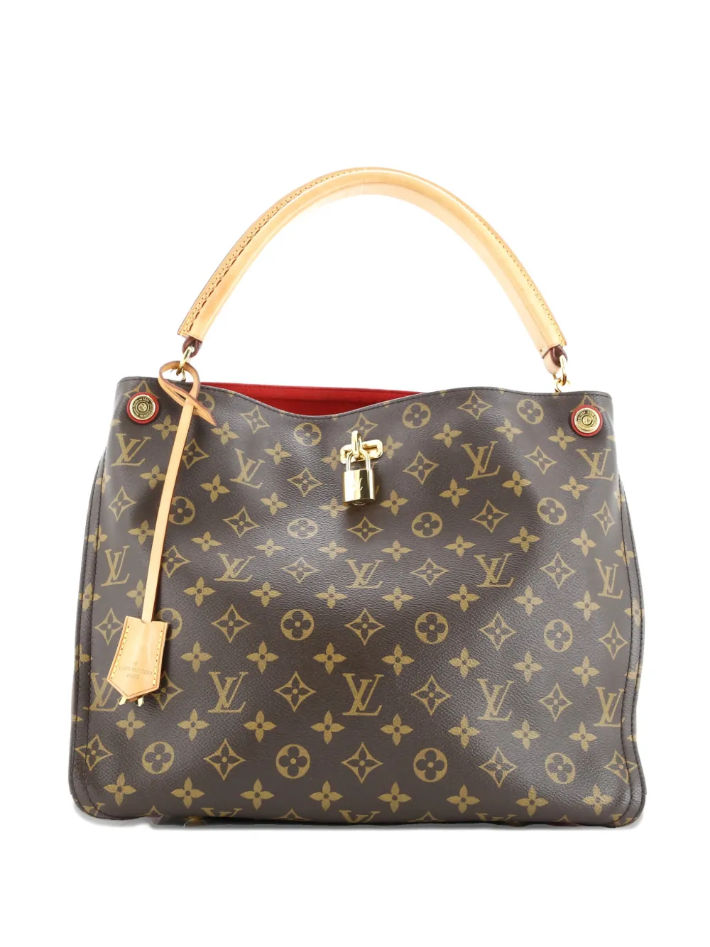 Louis Vuitton Pre-Owned Gaia Handbag Monogram Canvas hobo bag - Marrone