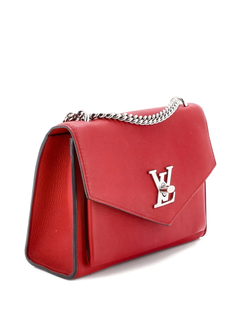 Louis Vuitton Pre-Owned Mylockme Handbag Leather BB crossbody bag - Rosso