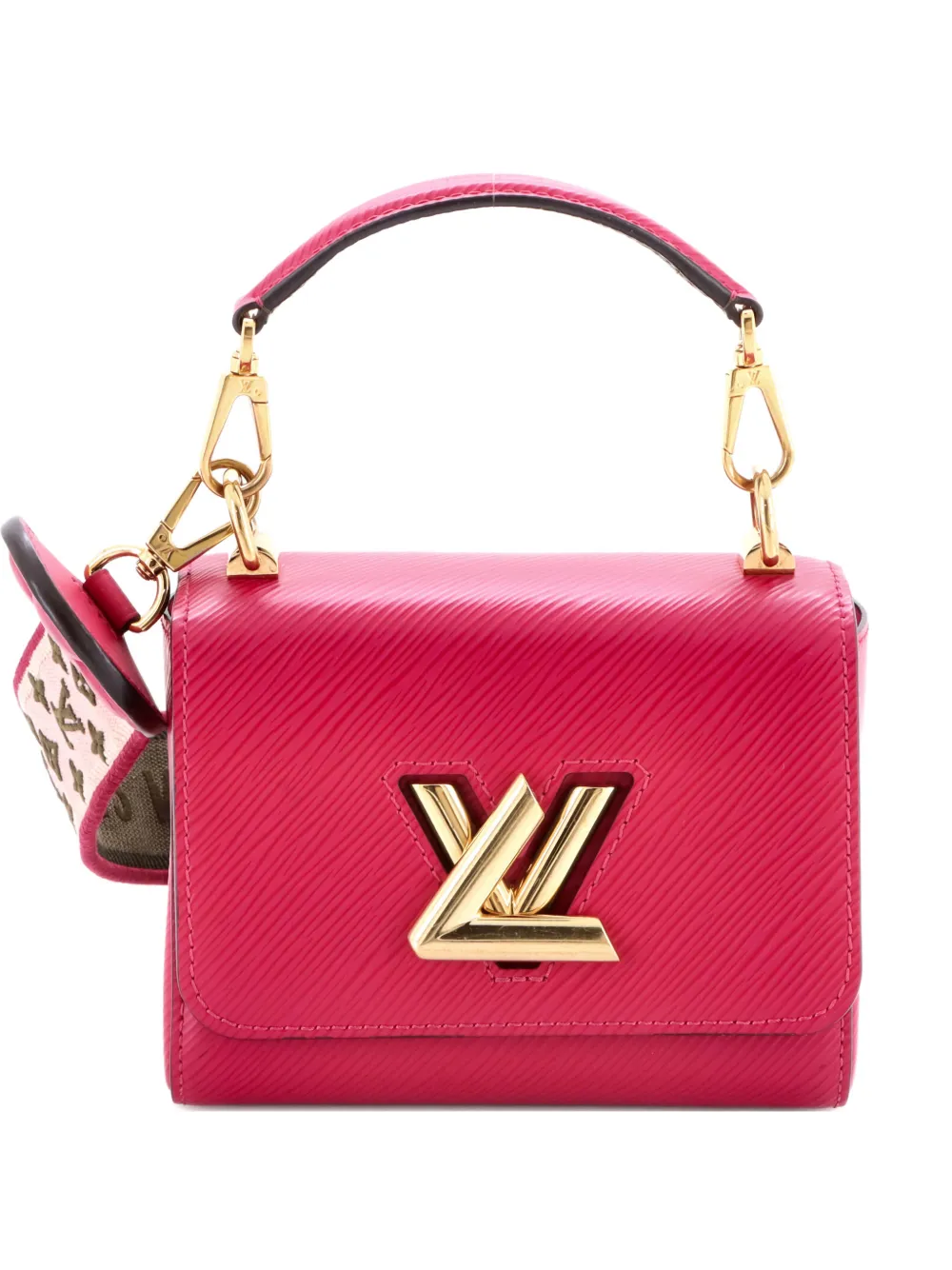 Louis Vuitton Pre-Owned Twist Top Handle Bag Epi Leather Mini shoulder bag - Rosa