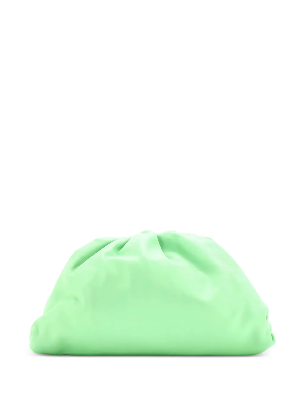 Bottega Veneta Pre-Owned The Pouch Leather clutch bag - Verde