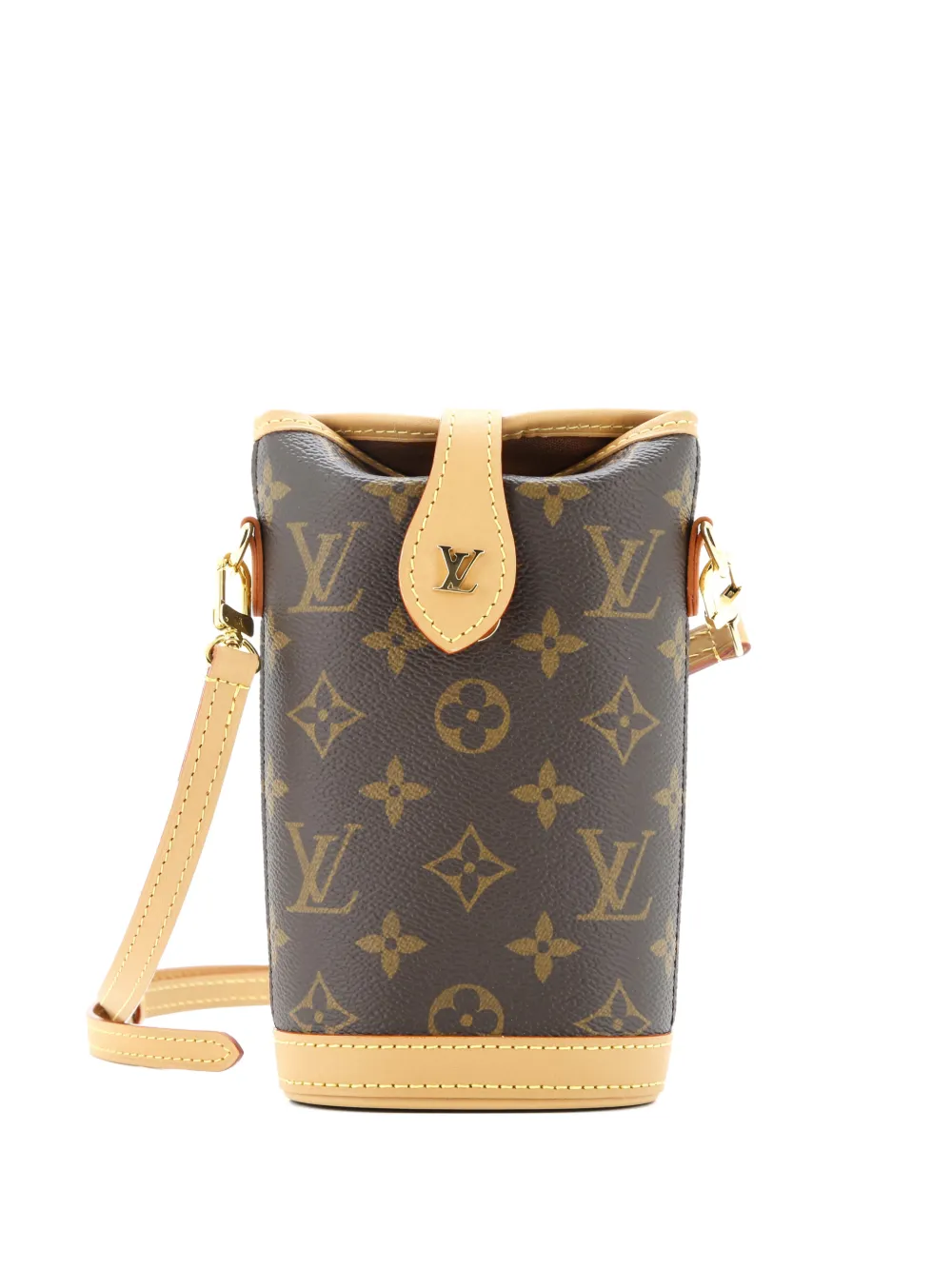 Louis Vuitton Pre-Owned Fold Me Pouch Monogram Canvas crossbody bag - Marrone