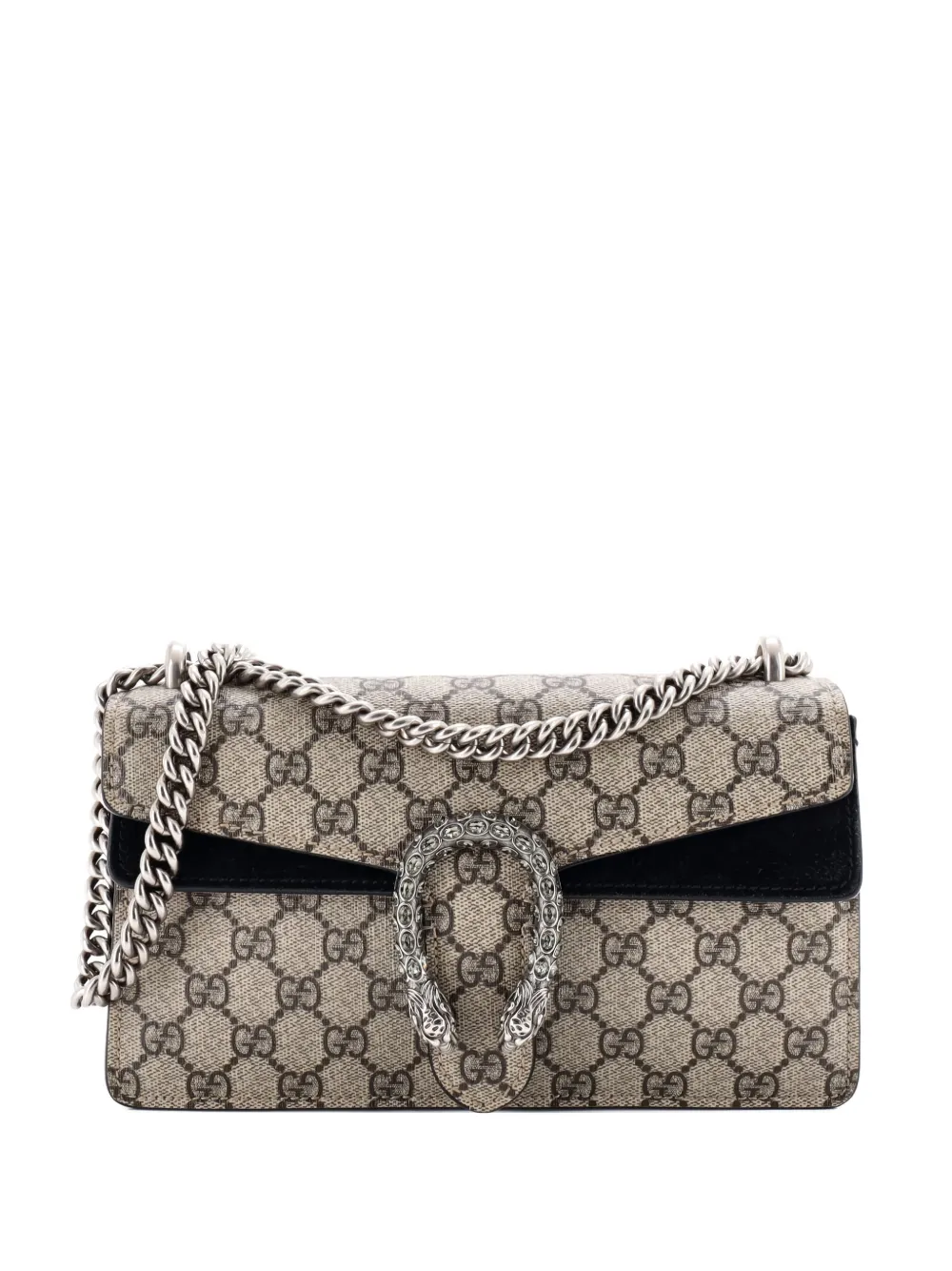 Gucci Pre-Owned Dionysus Bag GG Coated Canvas Small shoulder bag - Nero