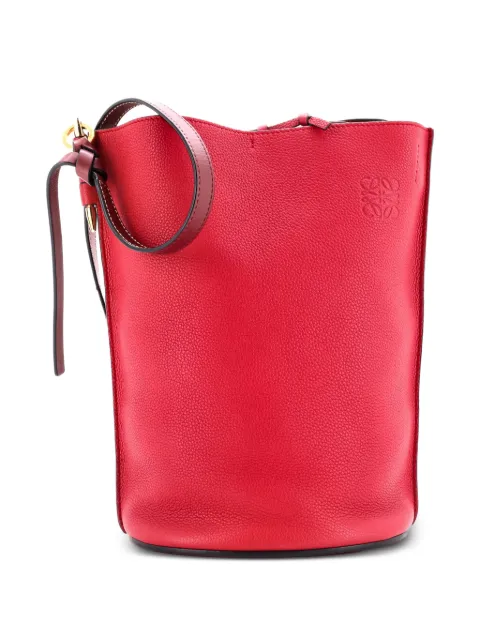 Loewe Pre-Owned Gate Leather Medium bucket bag
