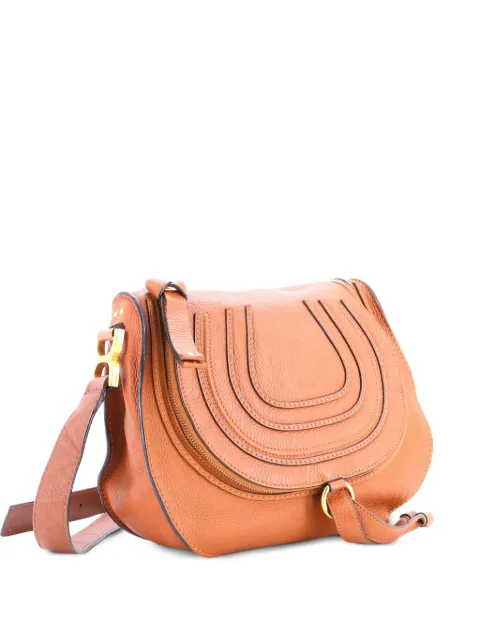 Chloé Pre-Owned Marcie Zip Crossbody Bag Leather Medium shoulder bag