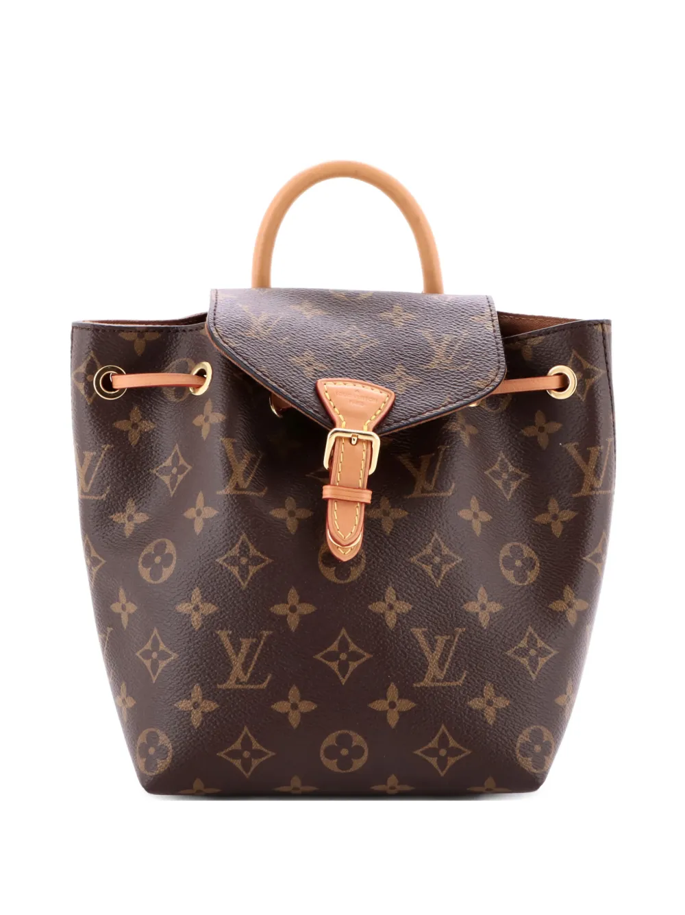 Louis Vuitton Pre-Owned Montsouris NM Monogram Canvas BB backpack - Marrone