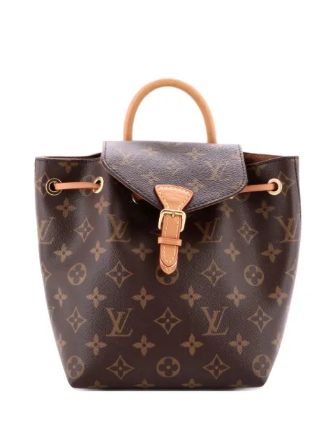Louis Vuitton Pre-Owned Montsouris NM Monogram Canvas BB backpack