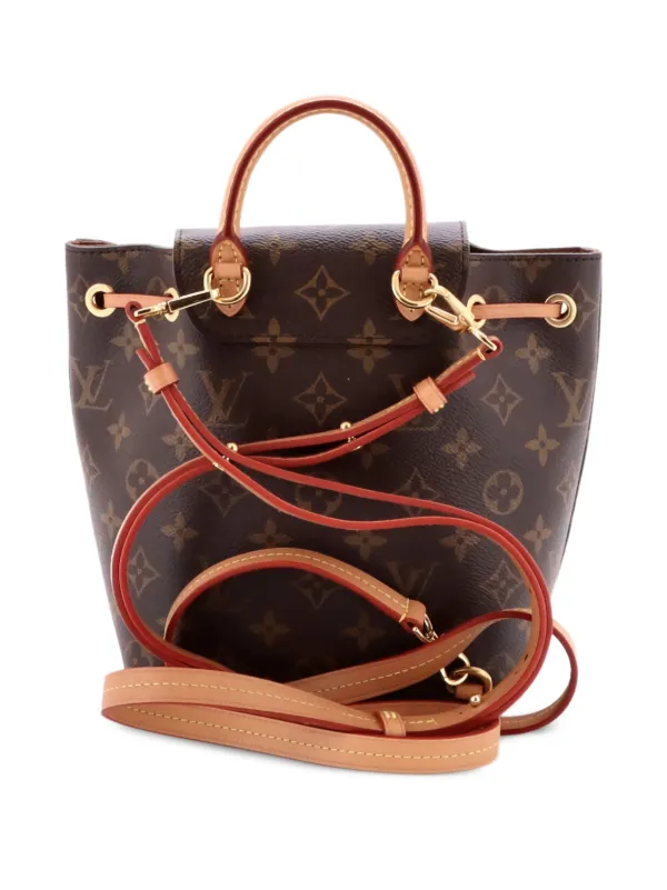 Louis Vuitton Pre-Owned Montsouris NM Monogram Canvas BB  display picture 1