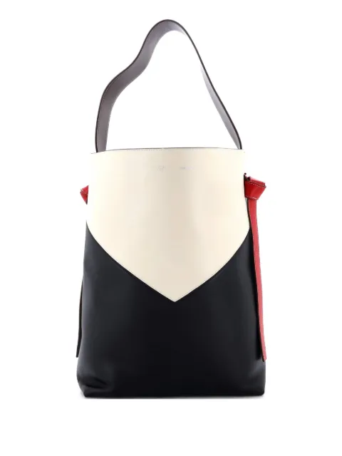 Celine Pre-Owned Twisted Cabas Tote Calfskin Small hobo bag