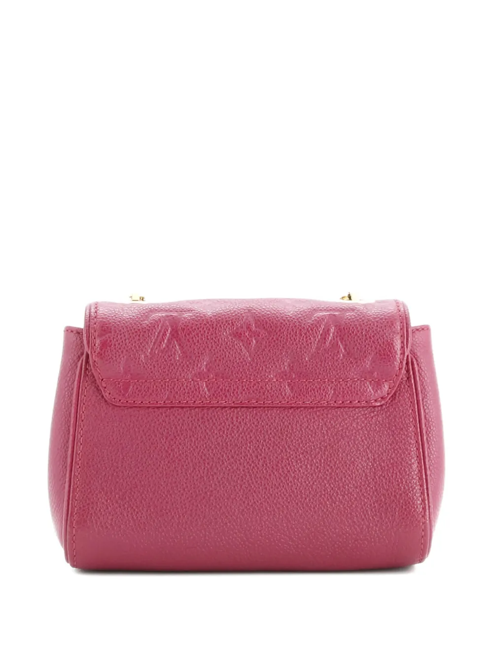 Pre-owned Louis Vuitton Saint Germain Handbag Monogram Empreinte Leather Bb Crossbody Bag In Red