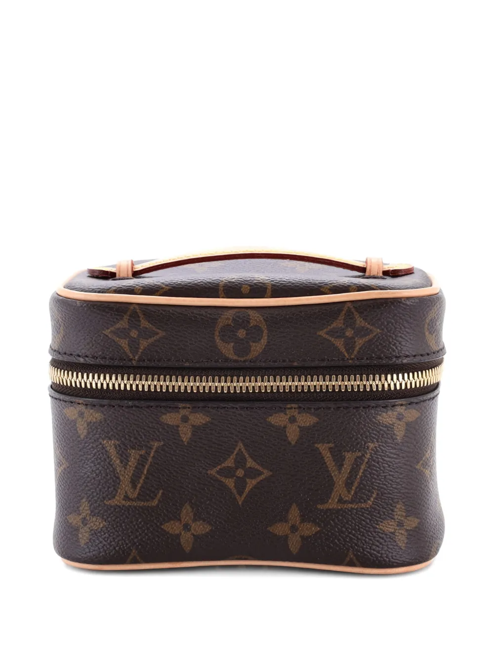Louis Vuitton Pre-Owned Nice Vanity Case Monogram Canvas Nano pouch | Brown | Image 1