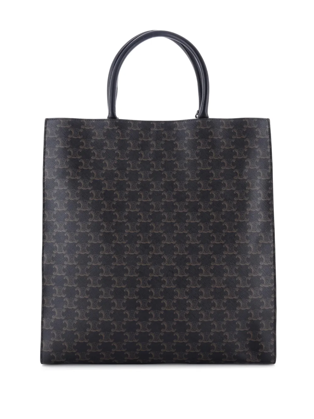Celine Pre-Owned Vertical Cabas Triomphe Coated Canvas Large tote bag | Pre-Owned | Image 2