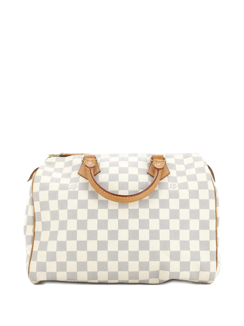 Louis Vuitton Pre-Owned Speedy Handbag Damier 30 satchel - Bianco