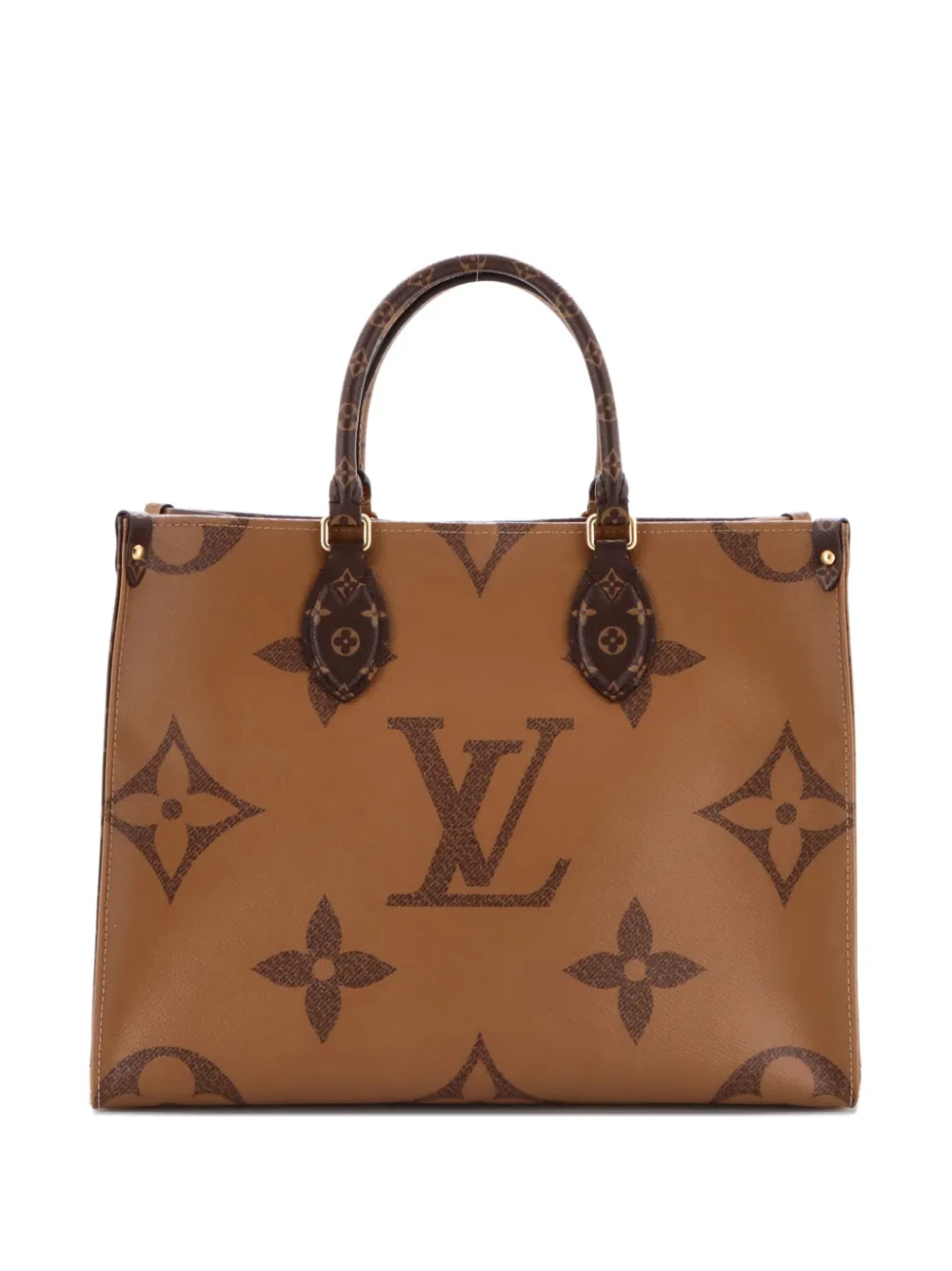 Louis Vuitton Pre-Owned OnTheGo Reverse Monogram Giant MM tote bag - Marrone