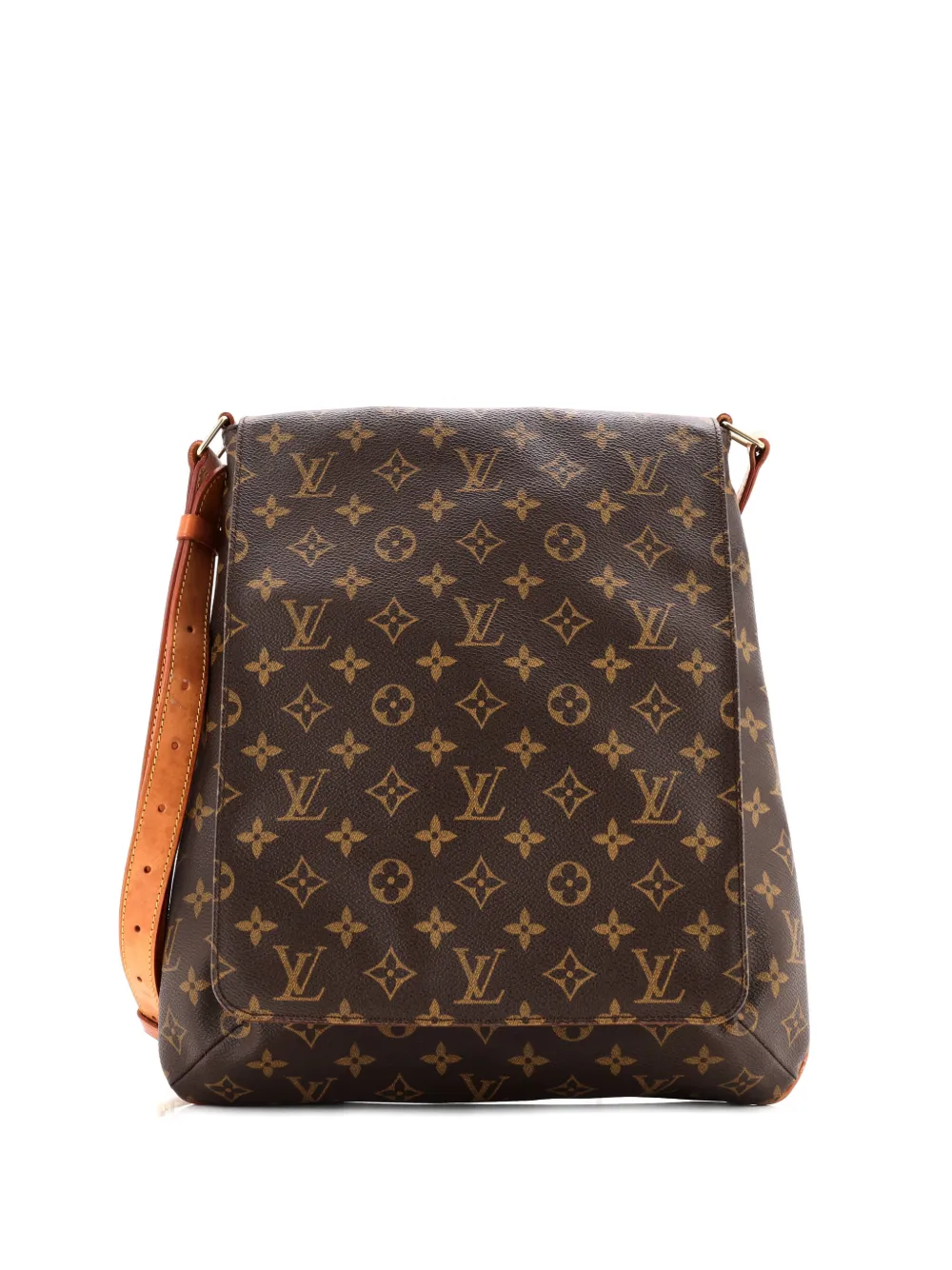 Louis Vuitton Pre-Owned Musette Salsa Handbag Monogram Canvas GM crossbody bag - Marrone