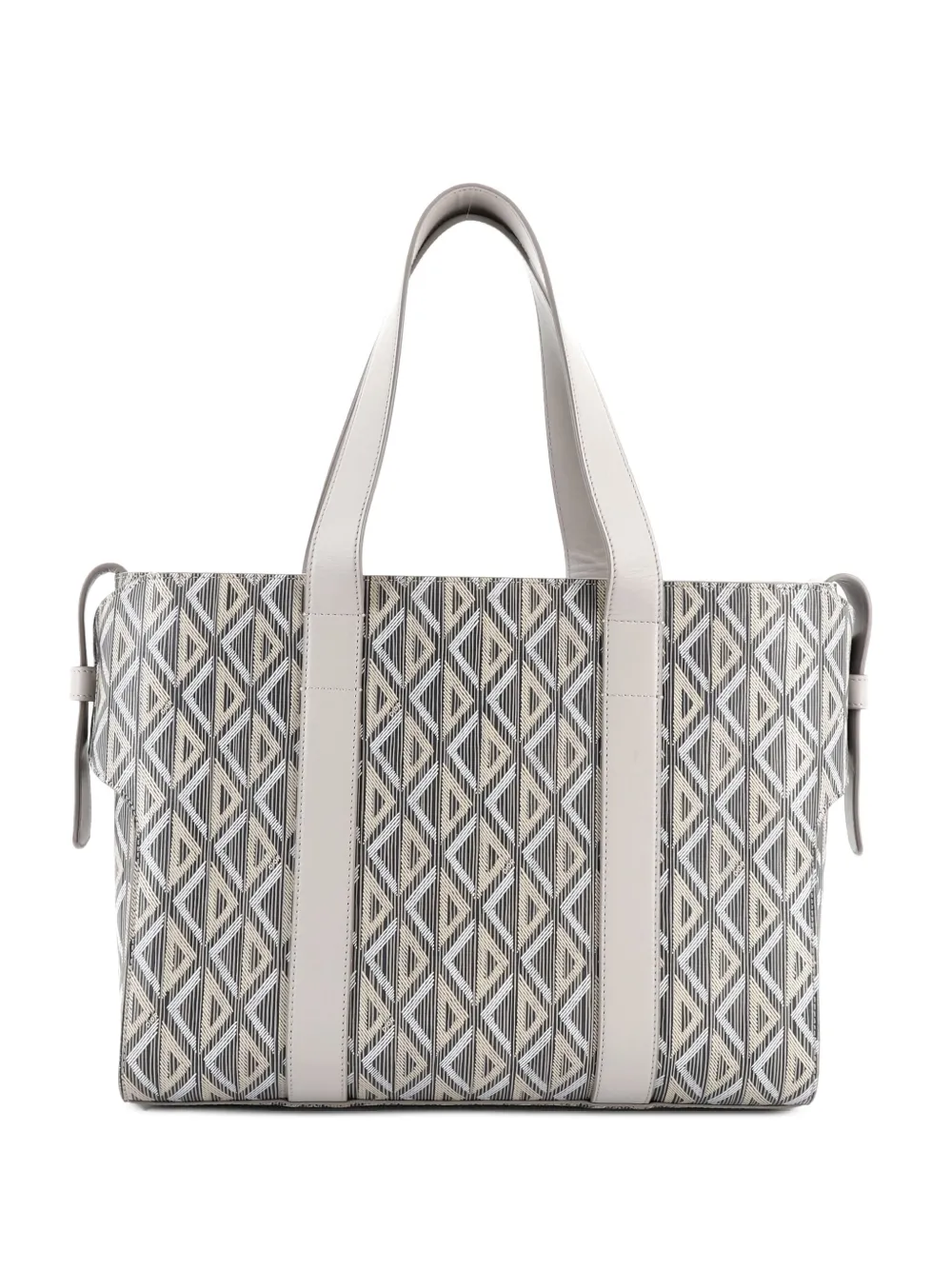 Christian Dior Pre-Owned Corolle CD Diamond Coated Canvas tote bag | gris | Image 1